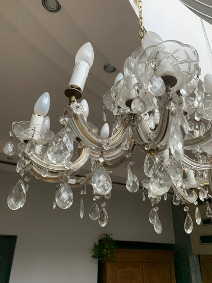 Żyrandol kryształowy Maria Teresa, na 18 żarówek