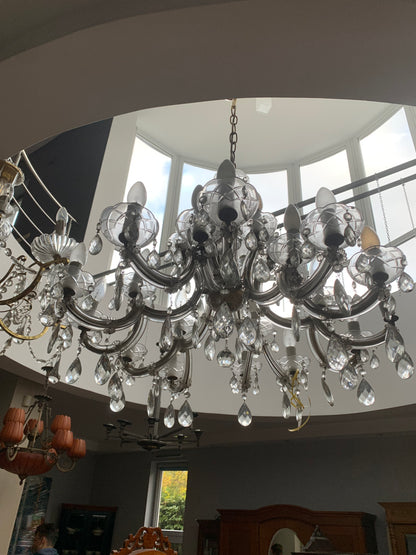 Żyrandol kryształowy 6-ramienny, NOWY