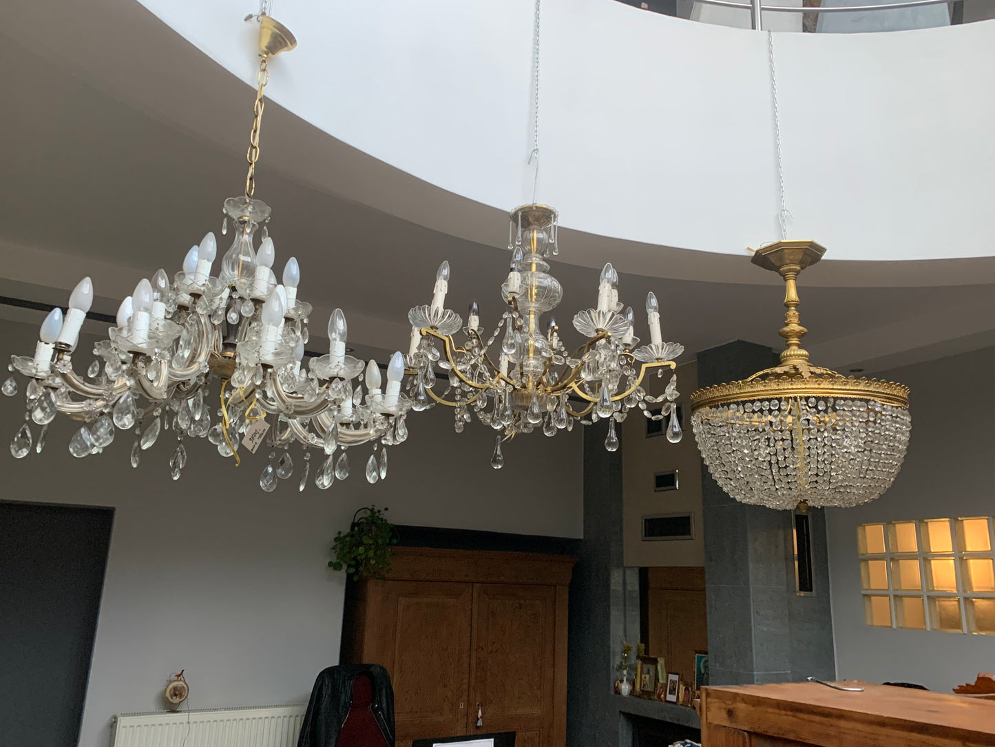 Żyrandol kryształowy Maria Teresa, na 18 żarówek