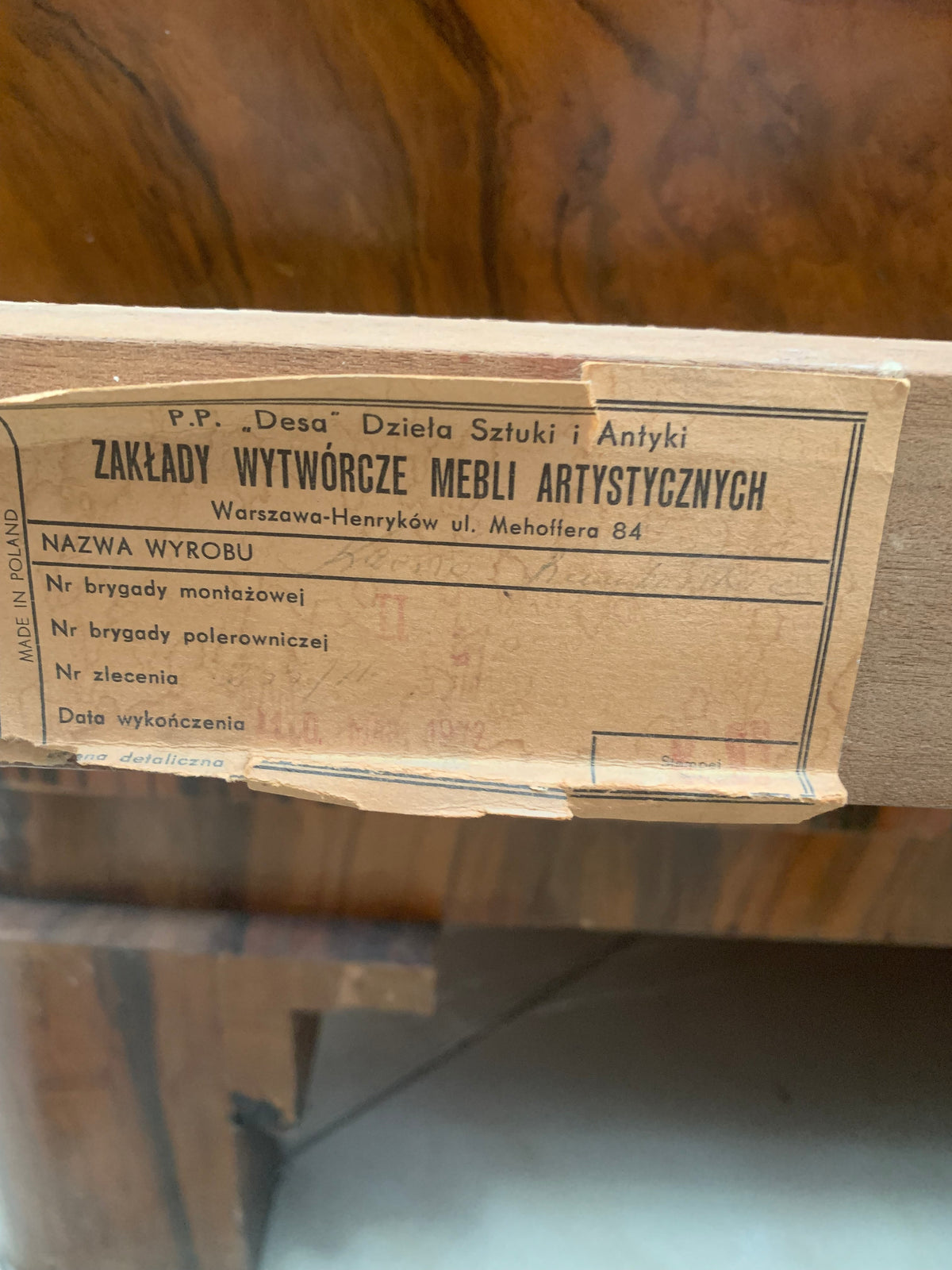 Krzesła w stylu Biedermeier Henryków, nowa tapicerka