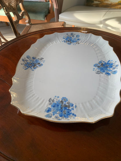 Porcelain platter, Czechoslovakia