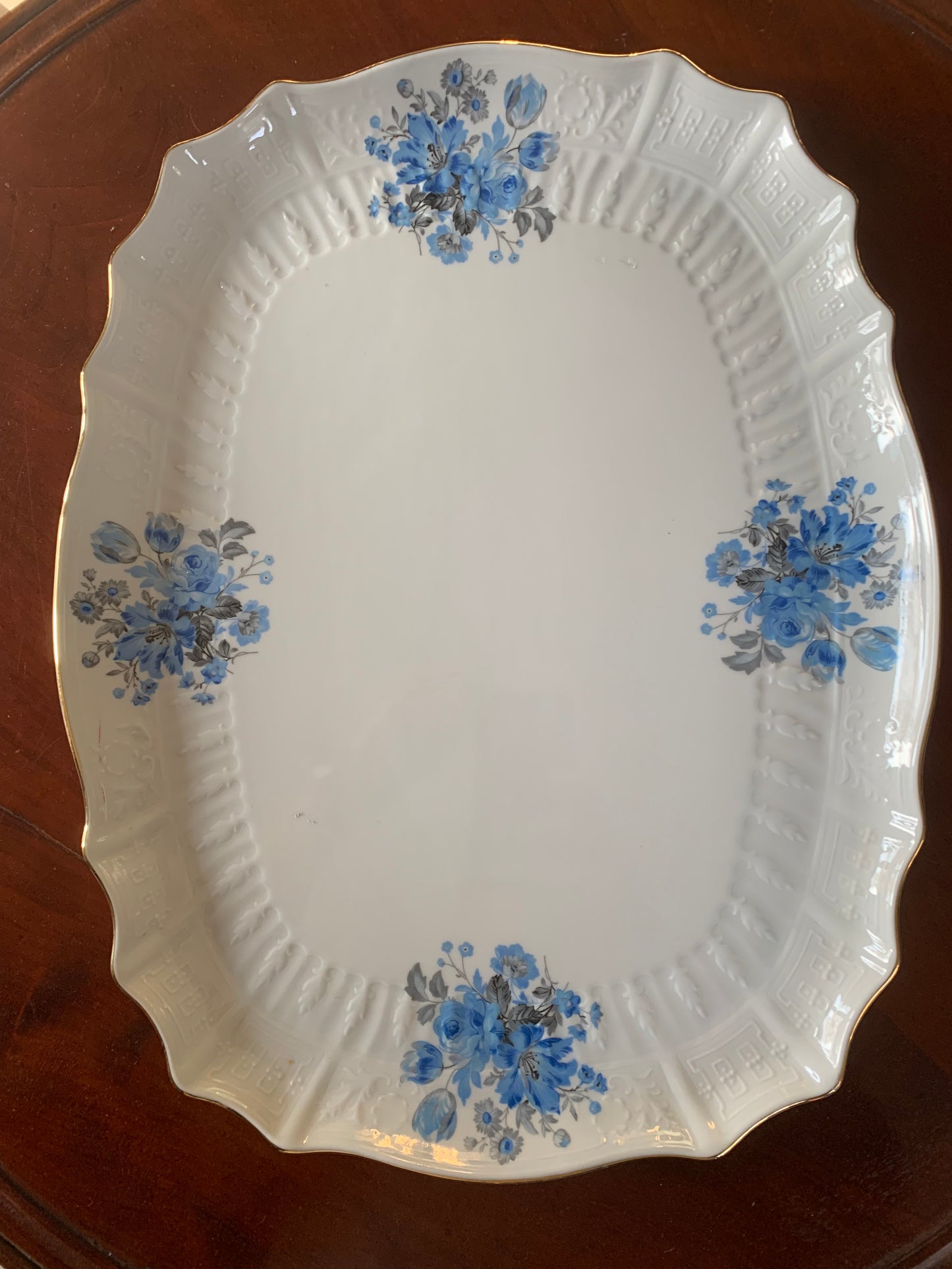 Porcelain platter, Czechoslovakia