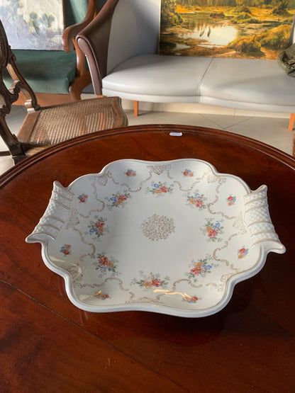 Porcelain plate, signed, Weimar