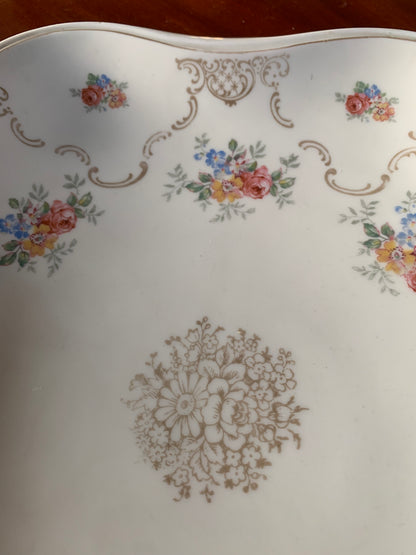 Porcelain plate, signed, Weimar