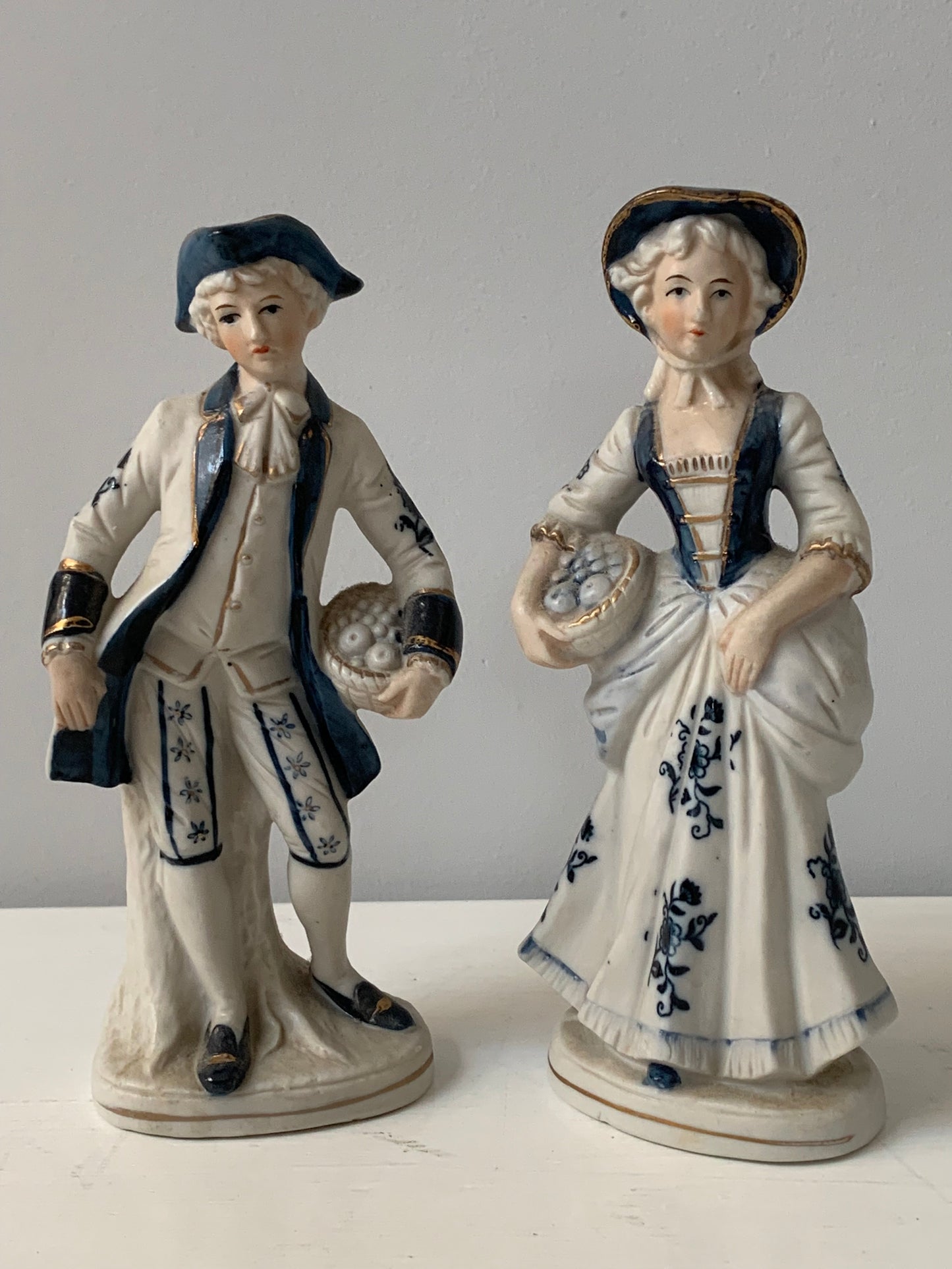 Figurki porcelanowe, Francja