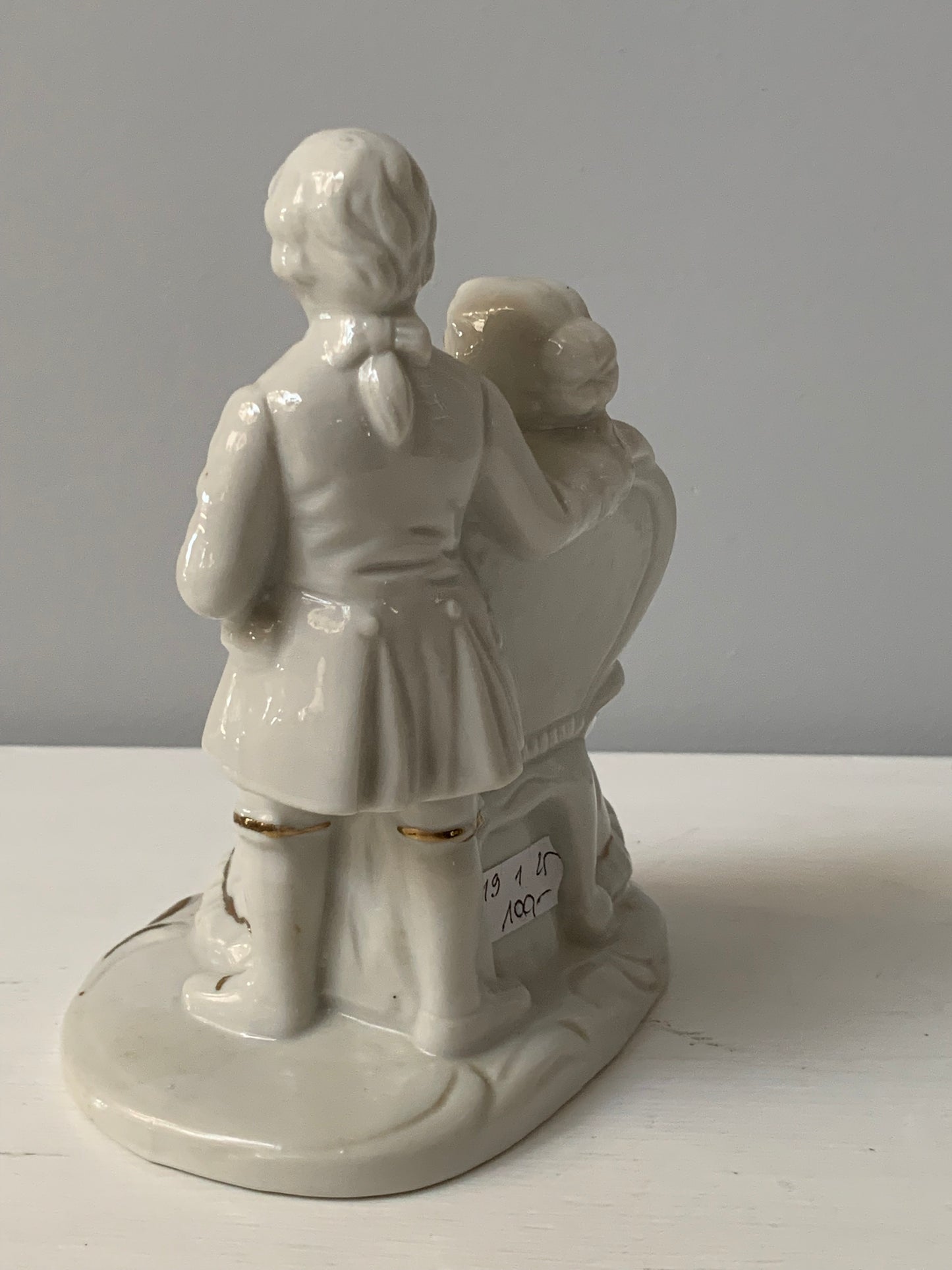 Figurka porcelanowa para zakochanych, Francja