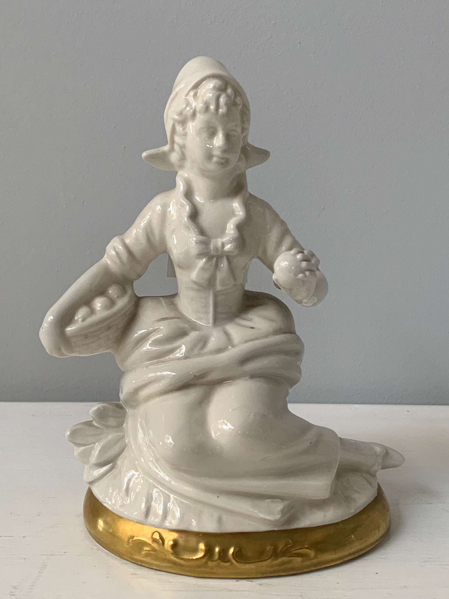 Porcelain figurine, Thuringia, Germany, GDR
