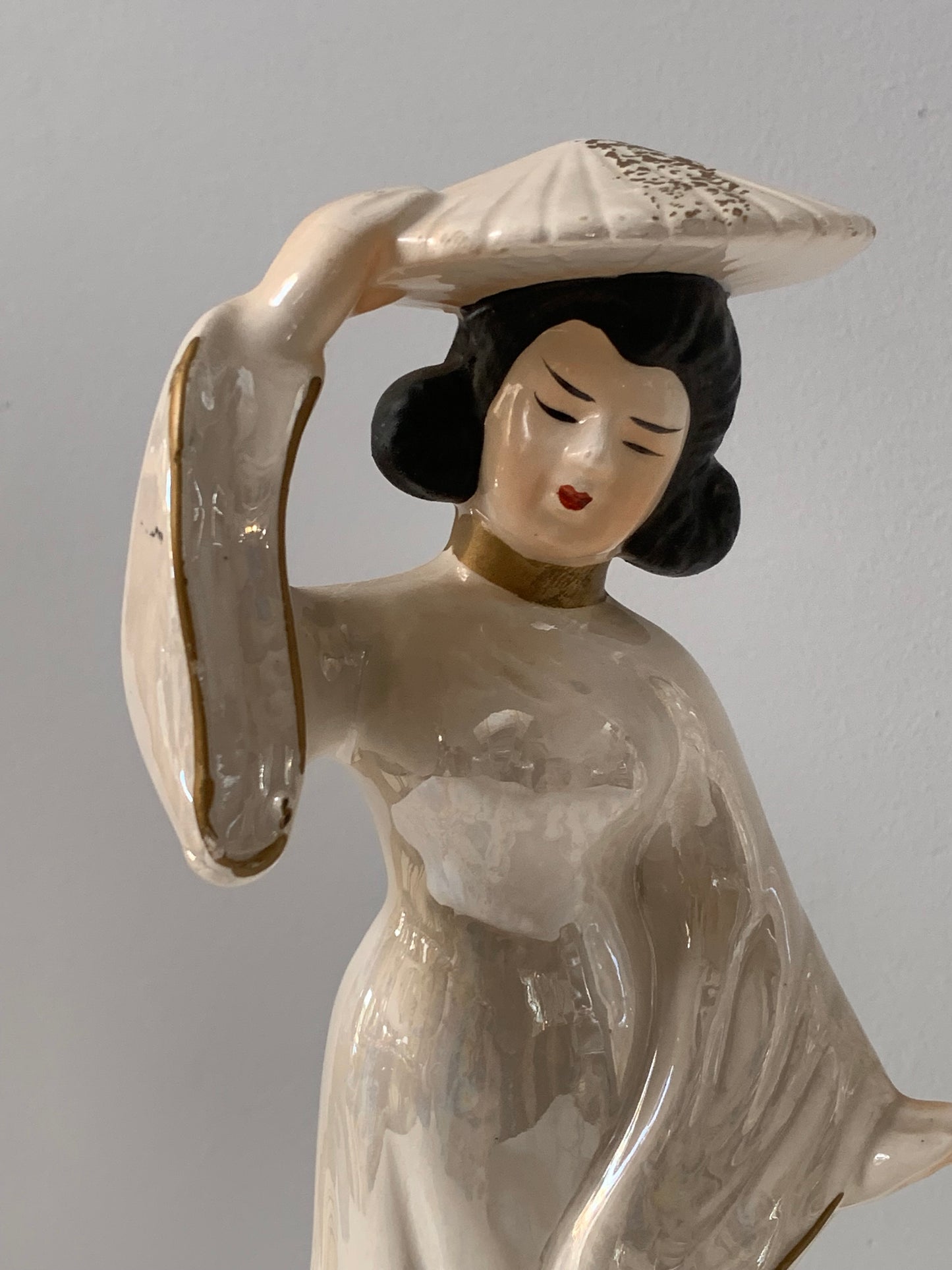 Figurki porcelanowe, szkliwione, Japonia