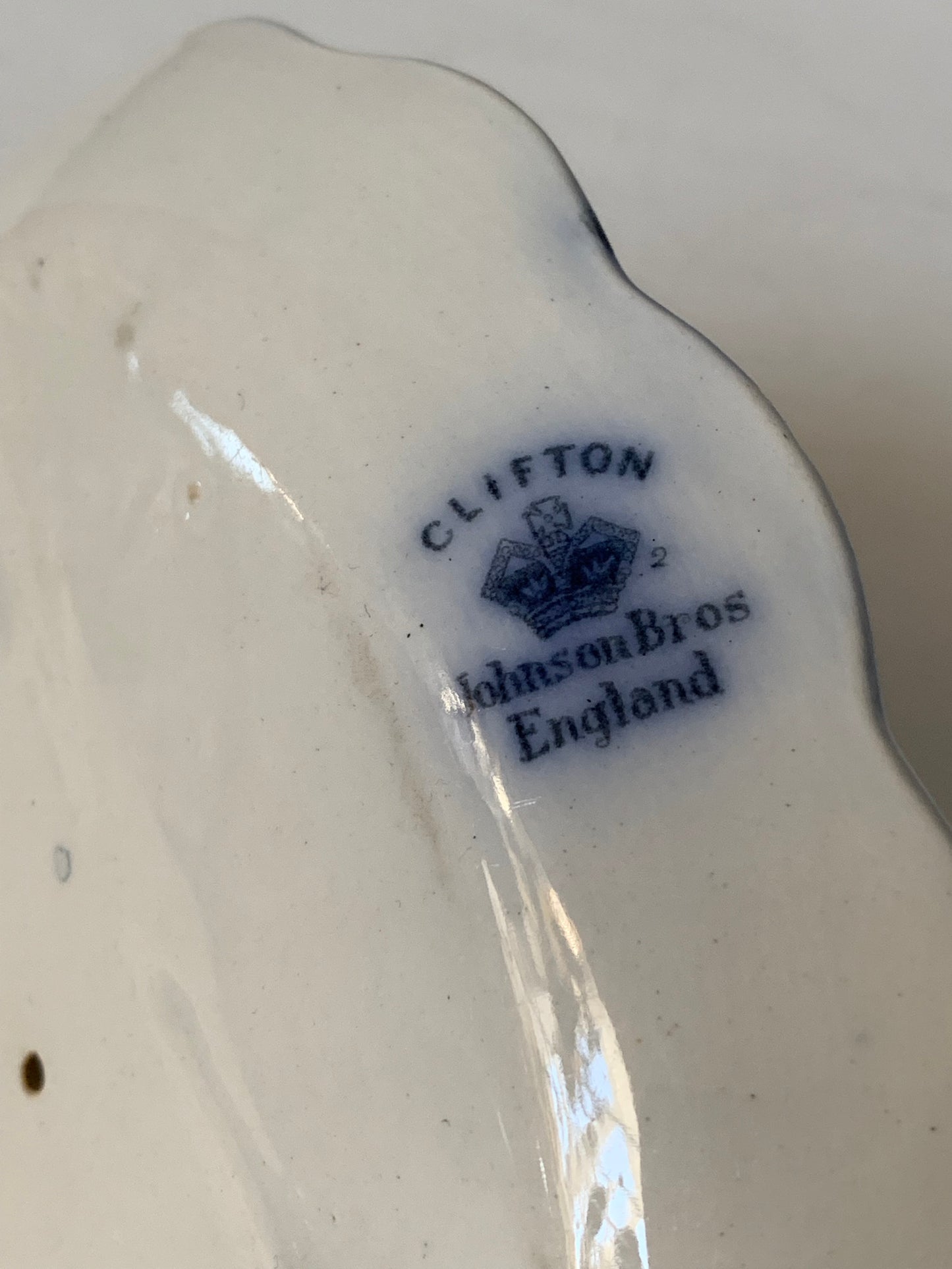 Sosjerka porcelanowa Clifton JohnsonBros England