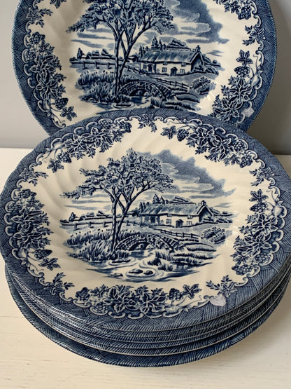Talerze przystawkowe, zestaw 6 sztuk, Churchill