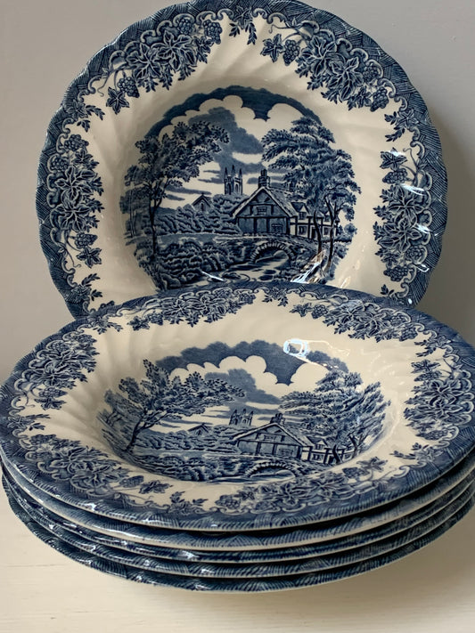 Talerze głębokie, zestaw 6 sztuk, Churchill