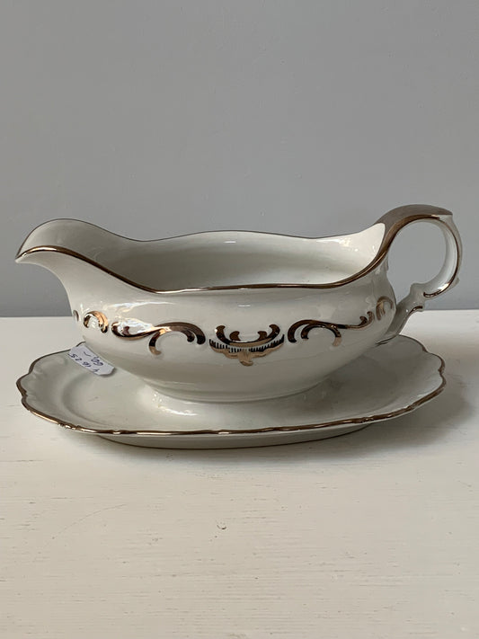 Sosjerka porcelanowa, sygnowana Bavaria