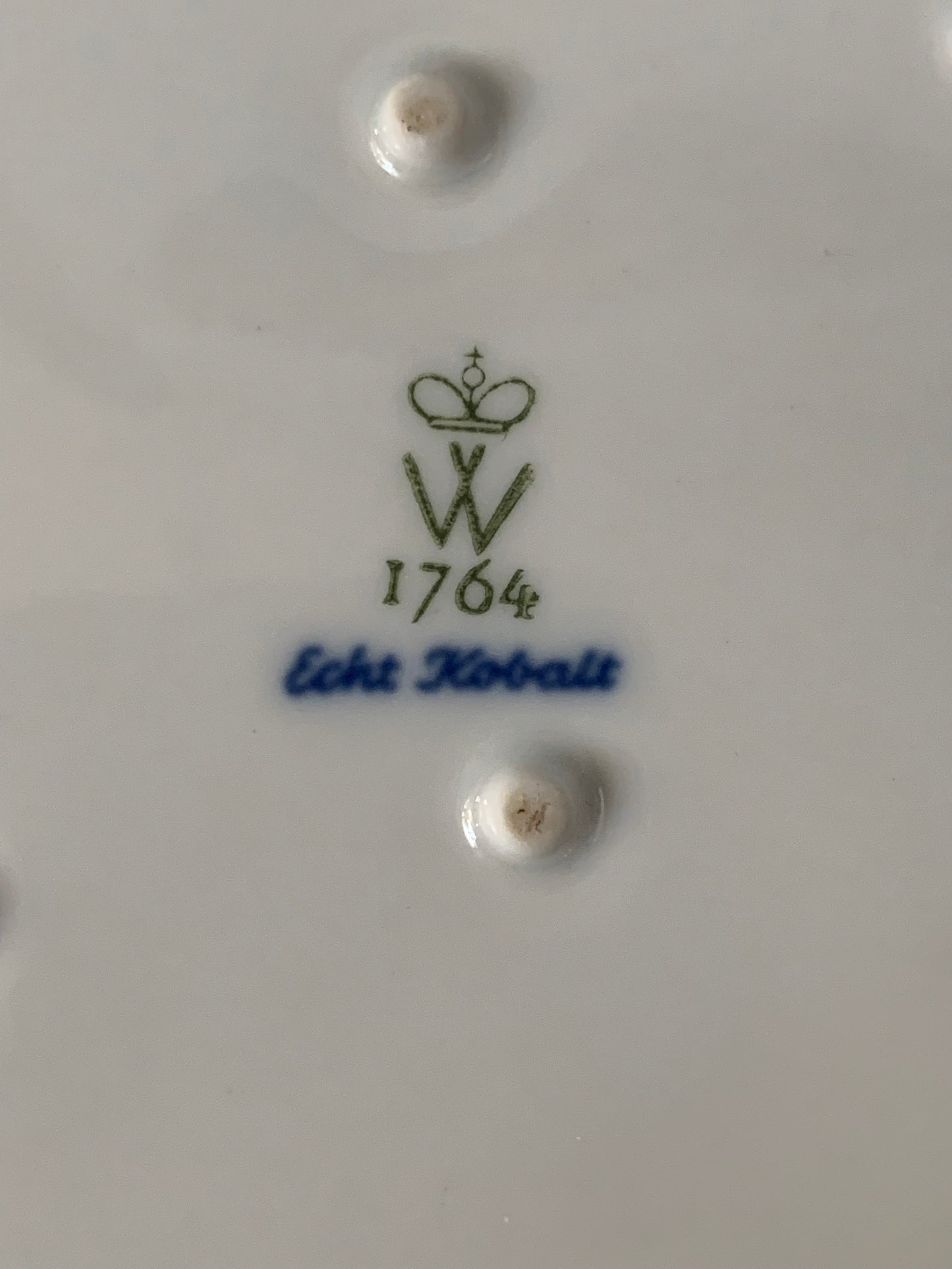 Paterka porcelanowa, ażurowa, Wallendorf