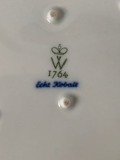 Paterka porcelanowa, ażurowa, Wallendorf