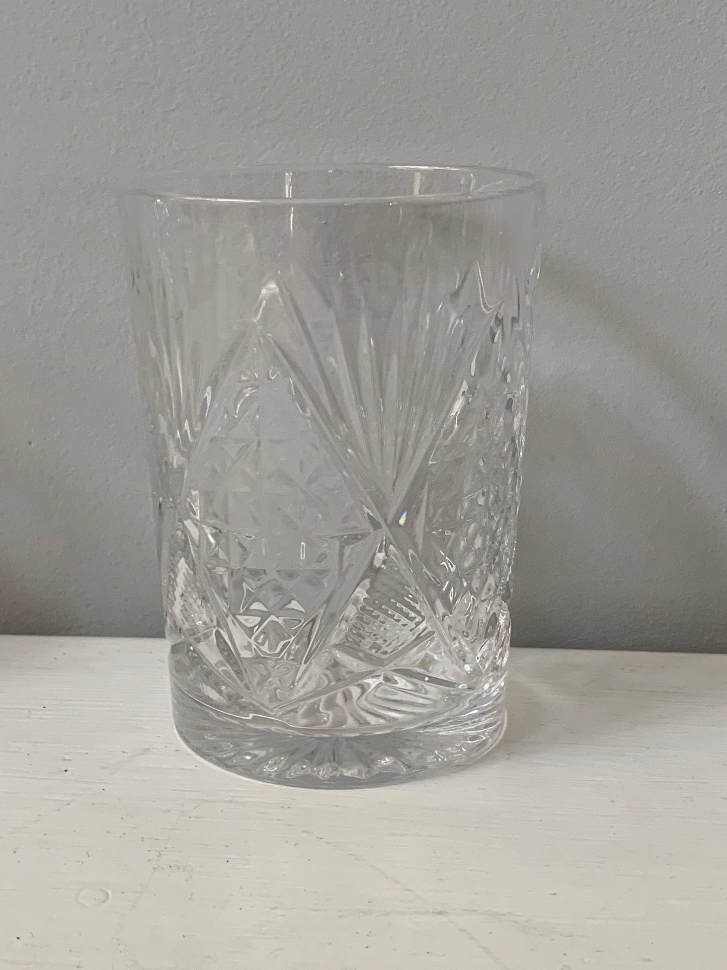 Szklanki kryształowe, duże - komplet 4 szt.