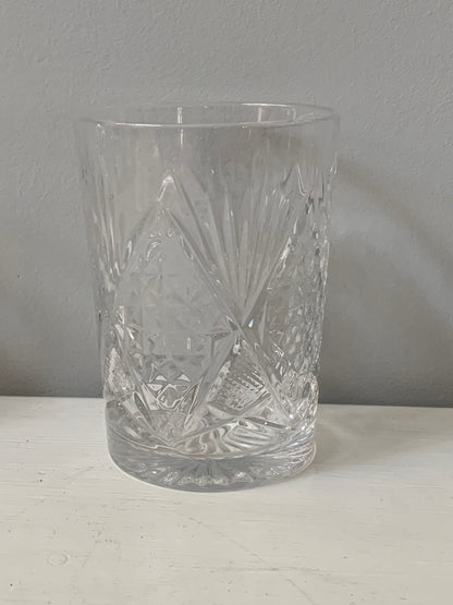 Szklanki kryształowe, duże - komplet 4 szt.