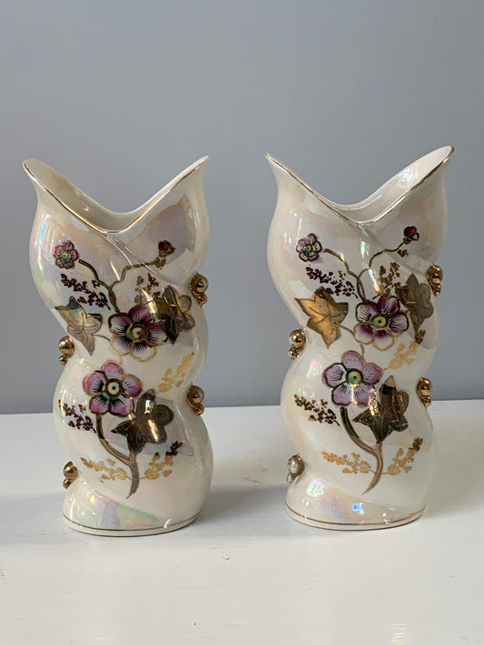 Wazony porcelanowe, para, Japan