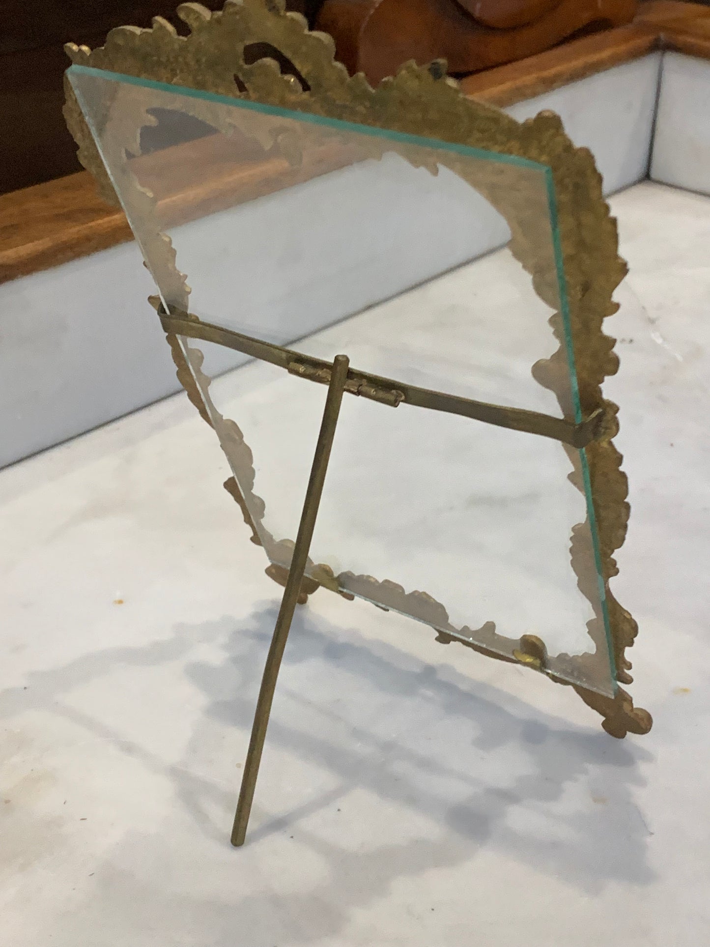 Ramka secesyjna na zdjęcia, zdobiona