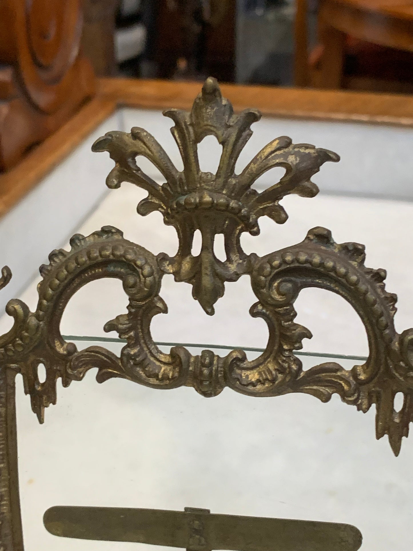 Ramka secesyjna na zdjęcia, bogato zdobiona