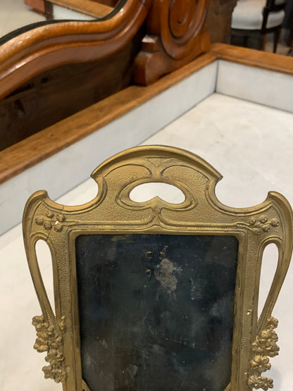 Ramka na zdjęcia, secesja, kwiatowe zdobienia