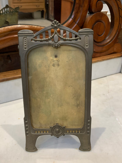 Ramka secesyjna na zdjęcia, mosiądz