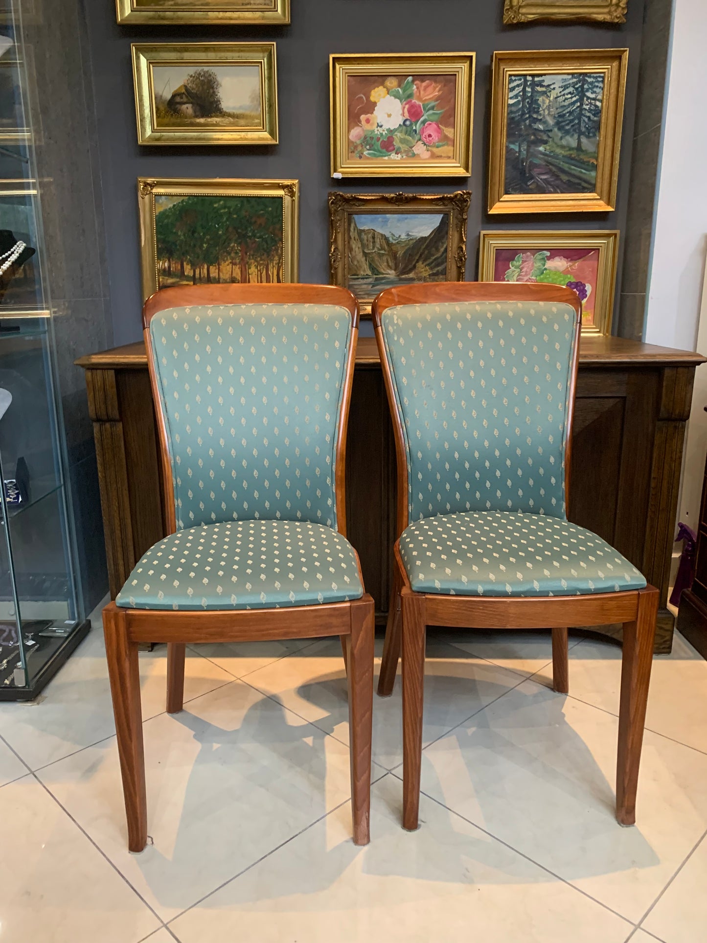 Krzesła komplet 8 szt. z drewna bukowego,  Milton