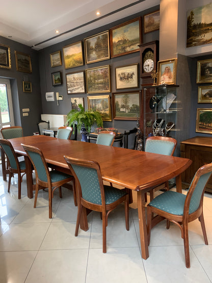 Stół rozkładany 4 m z litego drewna bukowego, Milton