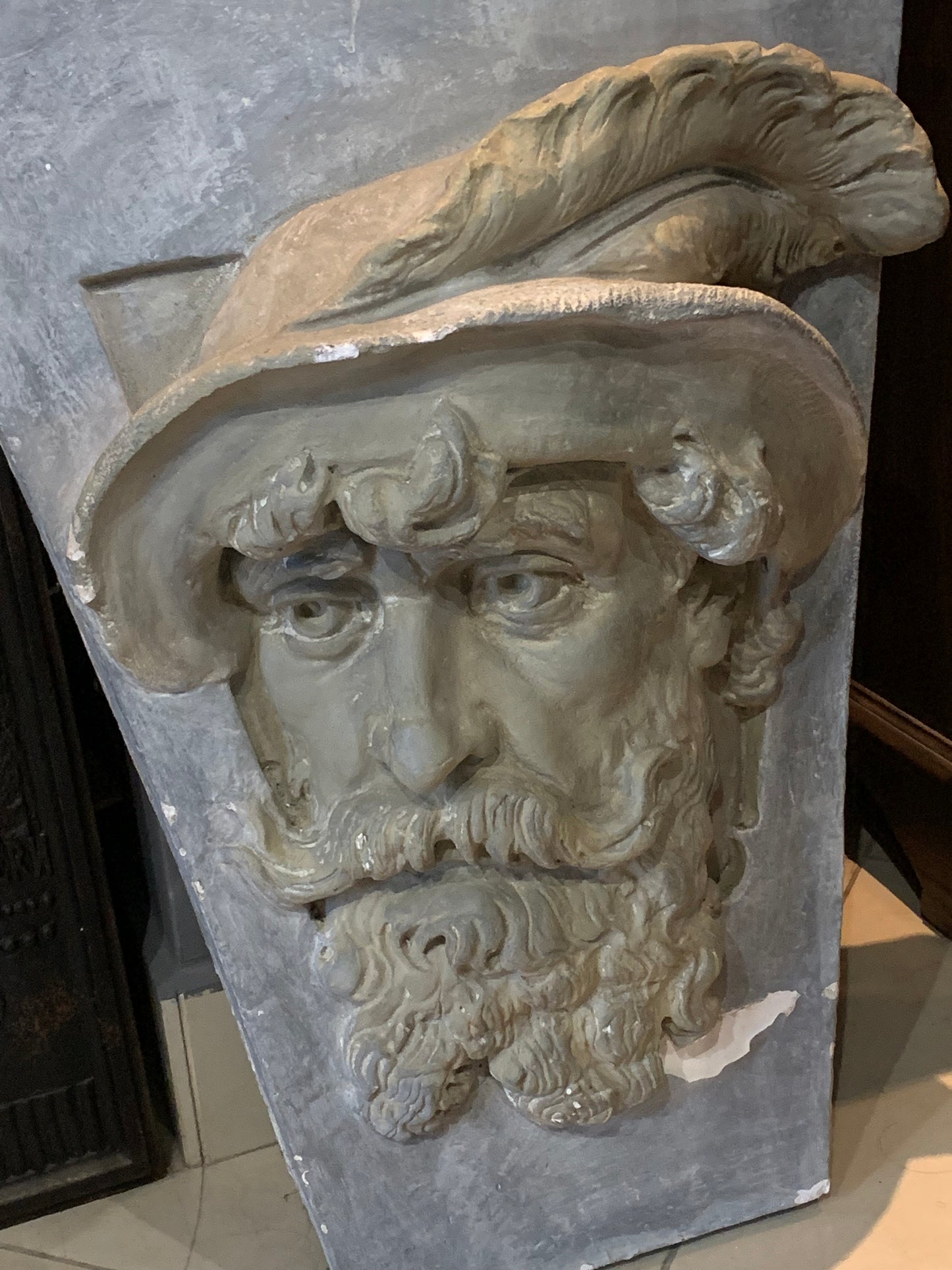 Baroque style bas-relief
