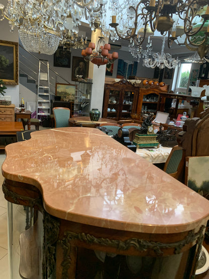 Witryna antyczna  French Kingwood XIX w.