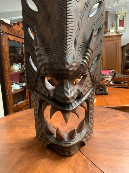 Rzeźba, maska filipińskiego Bakunawa