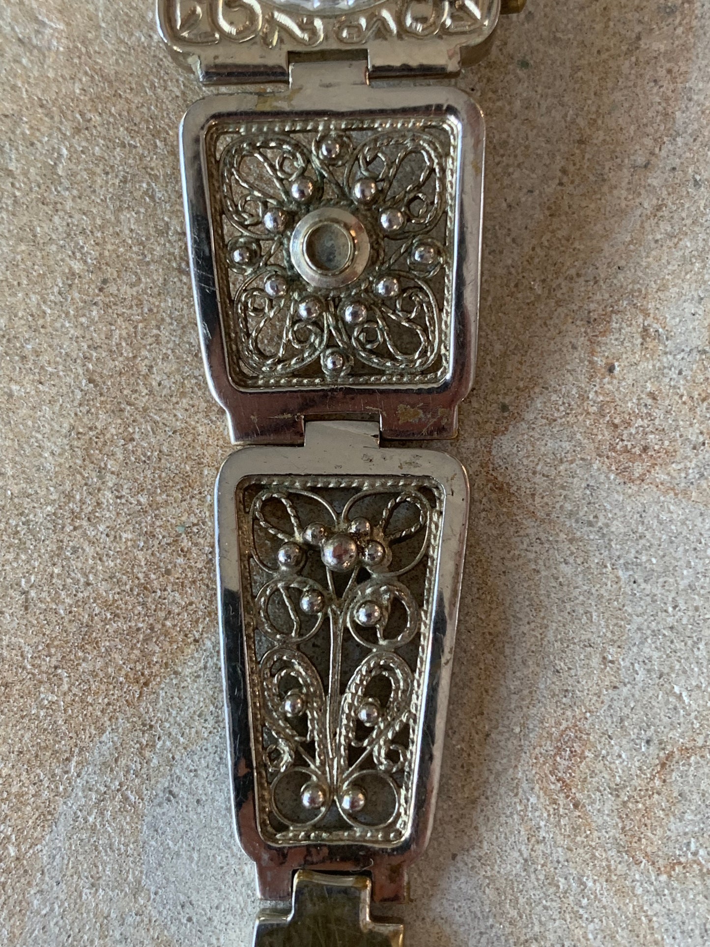 Zegarek - bransoleta damska marki Czajka, mechaniczny, ZSRR, lata 60-te