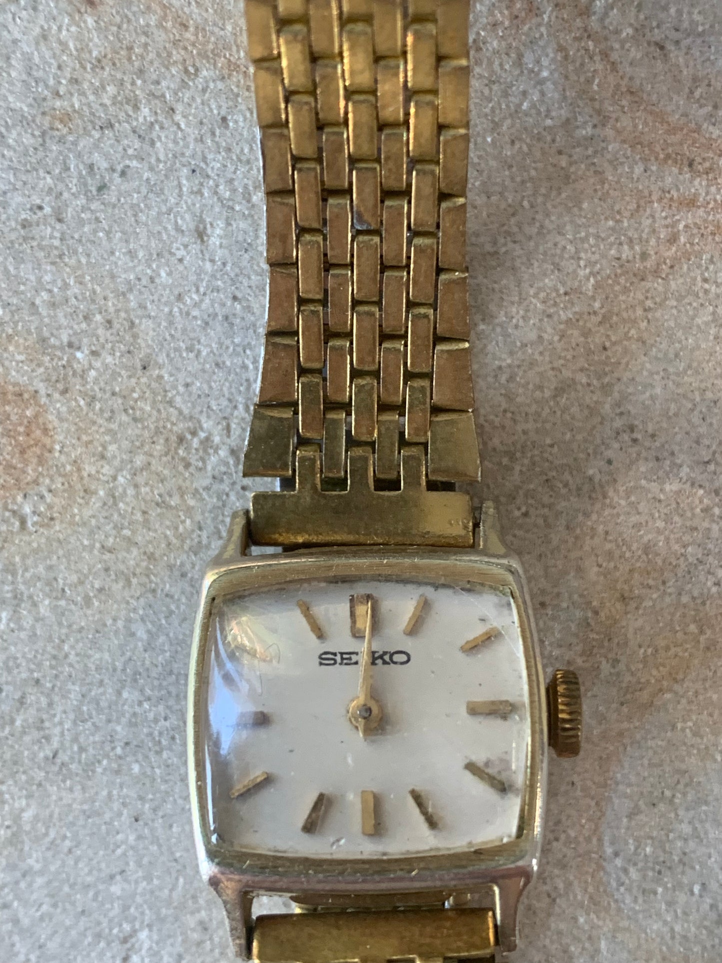 Zegarek damski Seiko 11-3090  663238, Japan, pozłacany, lata 60-te