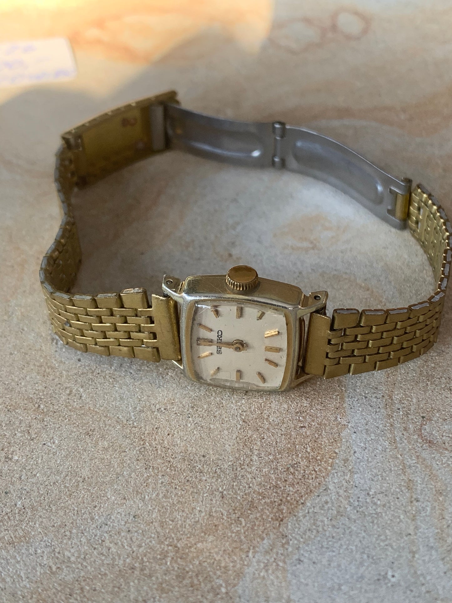 Zegarek damski Seiko 11-3090  663238, Japan, pozłacany, lata 60-te