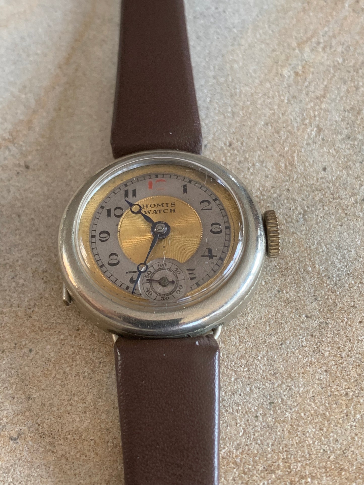 Zegarek Homis Watch, Szwajcaria, lata 20/30-te