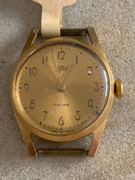 Zegarek mechaniczny Zaria, ZSRR, 17 rubinów, lata 60-te