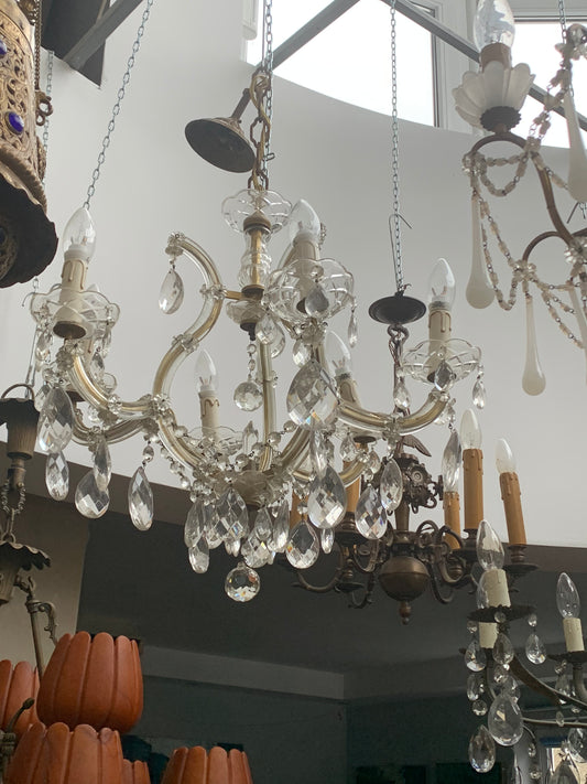 Żyrandol kryształowy Maria Teresa, lata 80-te