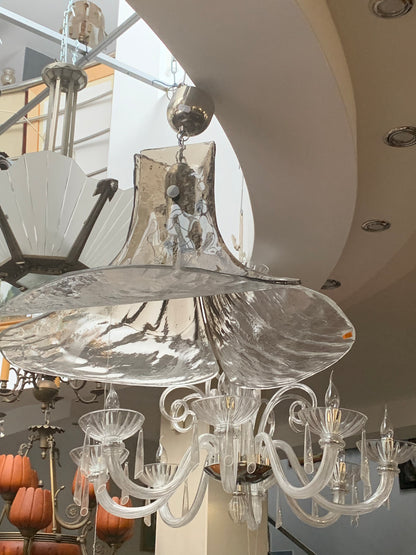 Lampa Murano, proj. Carlo Nason, lata 60-69, Vintage, Italy