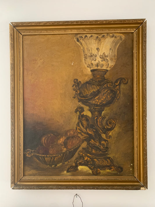 Obraz zabytkowy, martwa natura XIX w.