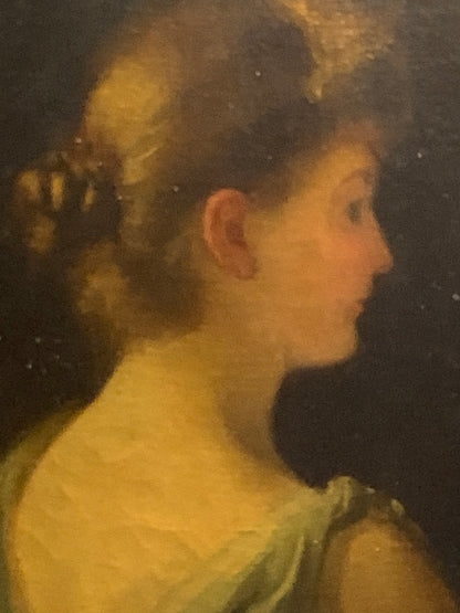 Portrait of a woman, artist unknown, 19th century