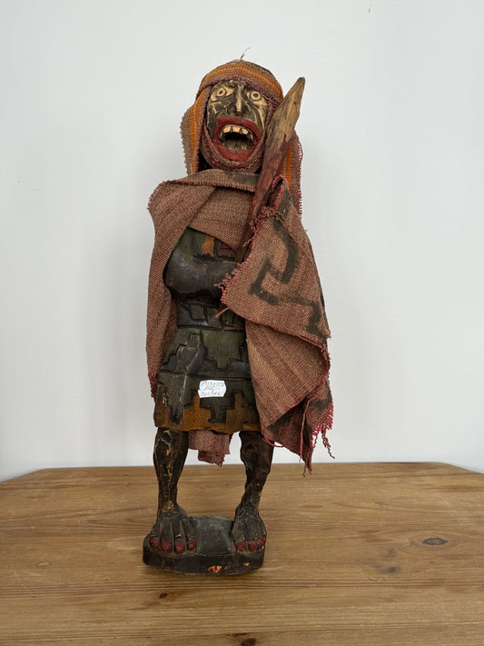 Rzeźba azteckiego wojownika
