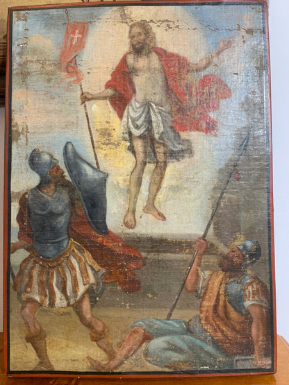 Ikona "Zmartwychwstanie" XVII-XIX w.