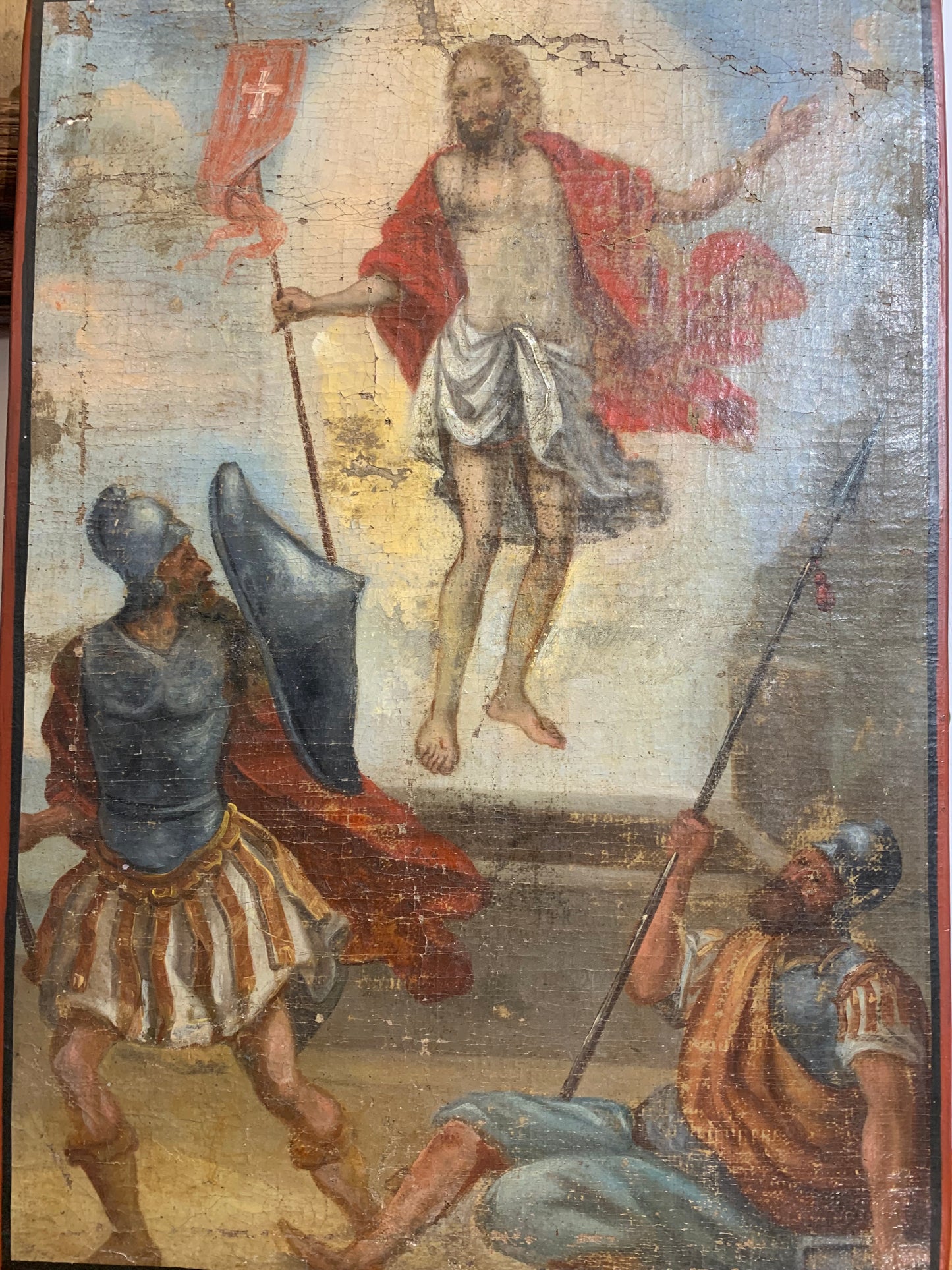 Ikona "Zmartwychwstanie" XVII-XIX w.