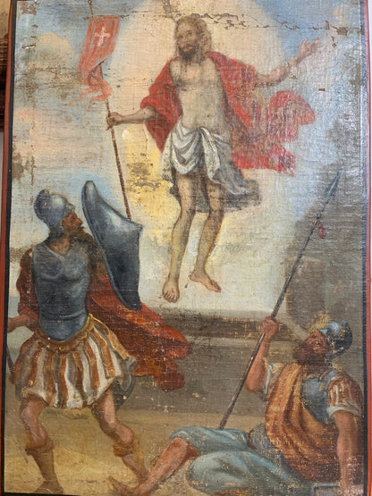 Ikona "Zmartwychwstanie" XVII-XIX w.