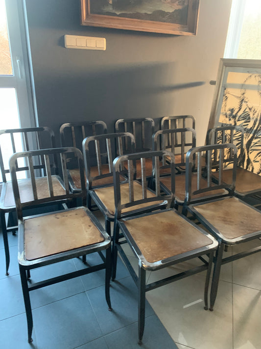 Krzesło belgijskie LOFT, rzemieślnicze - 10 szt.