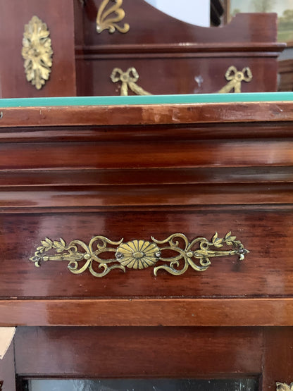 Sofa secesyjna Art Nuveau XIX w. "Kuhne Und Sohne" Wiedeń 1850-1900