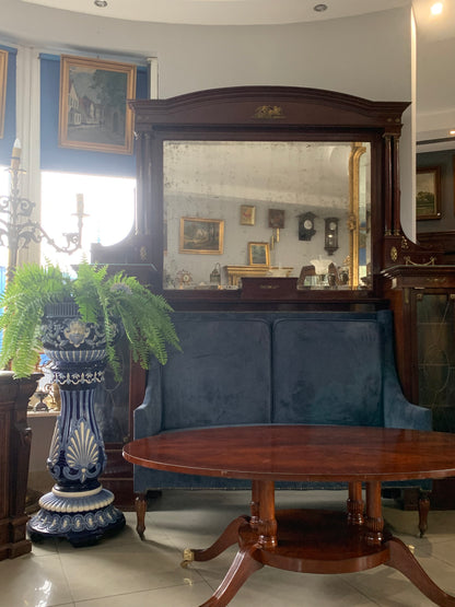 Sofa secesyjna Art Nuveau XIX w. "Kuhne Und Sohne" Wiedeń 1850-1900