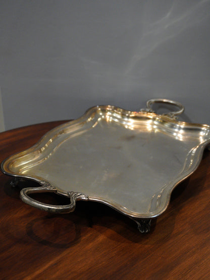 Precioza platter tray with handles