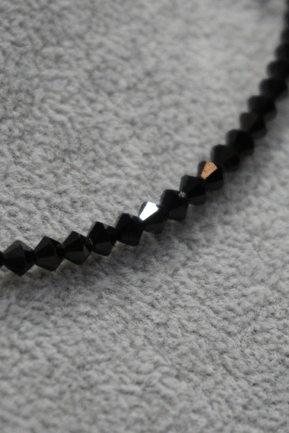 Naszyjnik i bransoletka, spinel, srebro