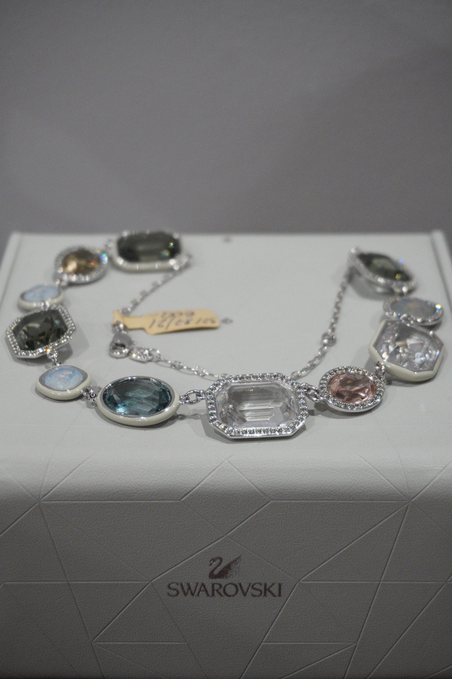 Naszyjnik z bransoletką Svarovski