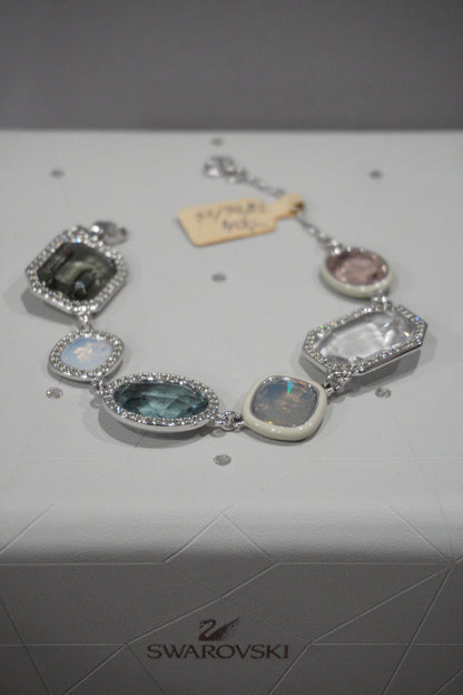 Naszyjnik z bransoletką Svarovski